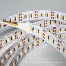 5050 SMD 60Leds Double Dual Weiß Farbtemperatur Tunable Led Tape Light Flexible Streifen